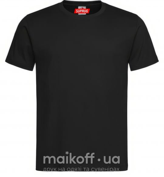 Чоловіча футболка SUPRUG Чорний фото