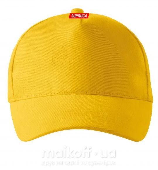 Кепка SUPRUGA Солнечно желтый фото