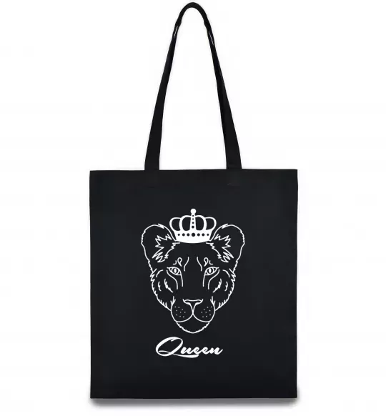 Эко-сумка Левиця королева Queen Черный фото