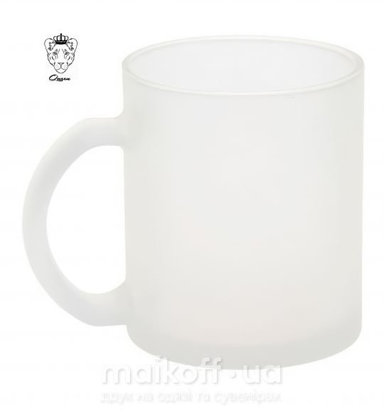 Чашка скляна Львица королева Queen Фроузен фото