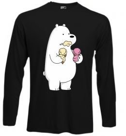 Лонгслив Білий ведмідь з морозивом Лонгслив Білий ведмідь з морозивом
