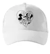 Кепка Міккі Маус закоханий Білий Кепка Міккі Маус закоханий Білий фото