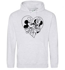 Мужская толстовка (худи) Міккі Маус закоханий