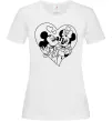 Жіноча футболка Міккі Маус закоханий Білий фото