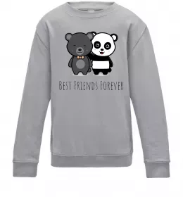 Детский Свитшот Among us heart Черный фото