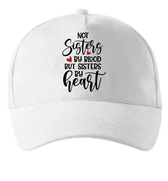 Кепка Best sisters by heart Белый фото