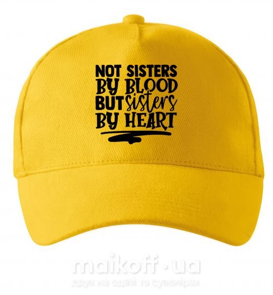 Кепка Best sisters Сонячно жовтий фото