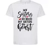 Детская футболка Best sisters by heart Белый Детская футболка Best sisters by heart Белый фото