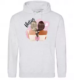 Женская толстовка (худи) Найпривабливіша у світі подруга Черный фото