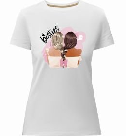 Жіноча преміум футболка Besties подружки