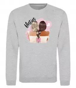 Свитшот Найпривабливіша у світі подруга Черный фото