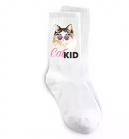 Шкарпетки Кошечка CatKID Білий фото
