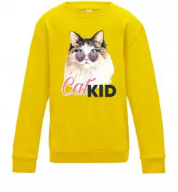 Дитячий світшот Little man mustache Лаймовий фото Дитячий світшот Little man mustache Лаймовий фото