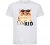 Детская футболка Котик CatKID Белый фото