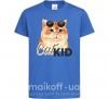 Дитяча футболка Котик CatKID Яскраво-синій фото