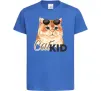 Дитяча футболка Котик CatKID Яскраво-синій Дитяча футболка Котик CatKID Яскраво-синій фото