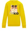 Дитячий світшот Котик CatKID Сонячно жовтий Дитячий світшот Котик CatKID Сонячно жовтий фото