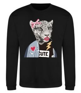 Світшот Леопард мама Світшот Леопард мама