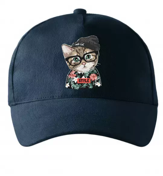 Кепка Леопард ребенок Темно-синий фото