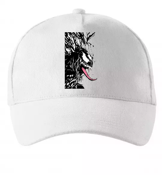 Кепка Venom ink марвел Белый фото