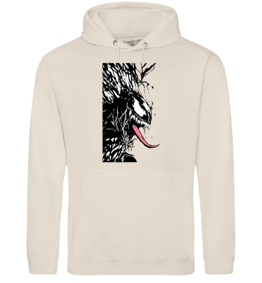 Мужская толстовка (худи) Venom ink марвел Таш фото