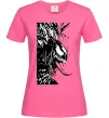 Женская футболка Venom ink марвел Ярко-розовый Женская футболка Venom ink марвел Ярко-розовый фото