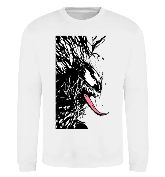 Свитшот Venom ink марвел Белый фото