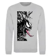 Свитшот Venom ink марвел Серый меланж фото