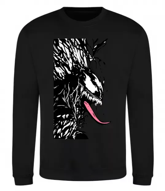 Світшот Venom ink марвел Чорний фото