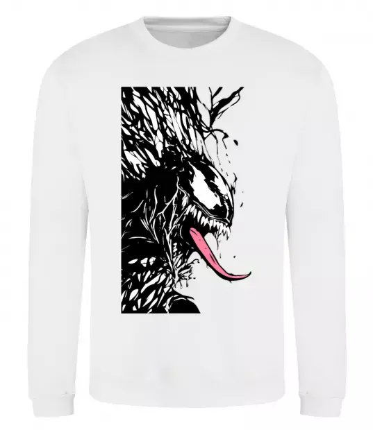 Світшот Venom ink марвел Білий фото