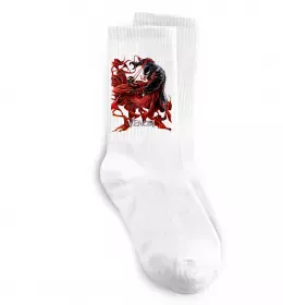 Носки Людина павук з павутиною Белый фото