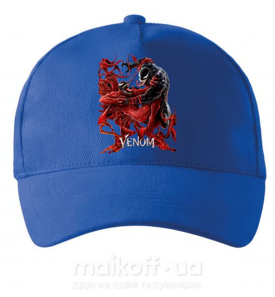 Кепка Веном карнаж Ярко-синий фото