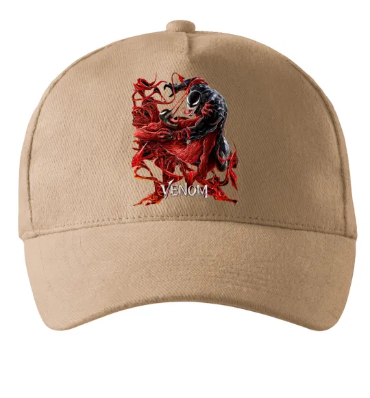 Кепка Веном карнаж Пісочний фото
