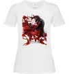 Женская футболка Веном карнаж Белый Женская футболка Веном карнаж Белый фото