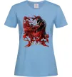 Женская футболка Веном карнаж Голубой Женская футболка Веном карнаж Голубой фото
