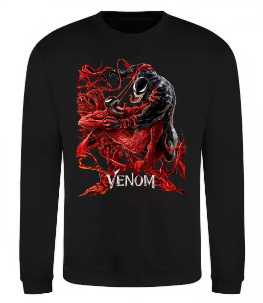 Свитшот Веном карнаж Черный фото