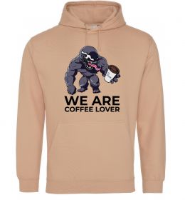 Жіноча толстовка (худі) Веном we are coffee lover