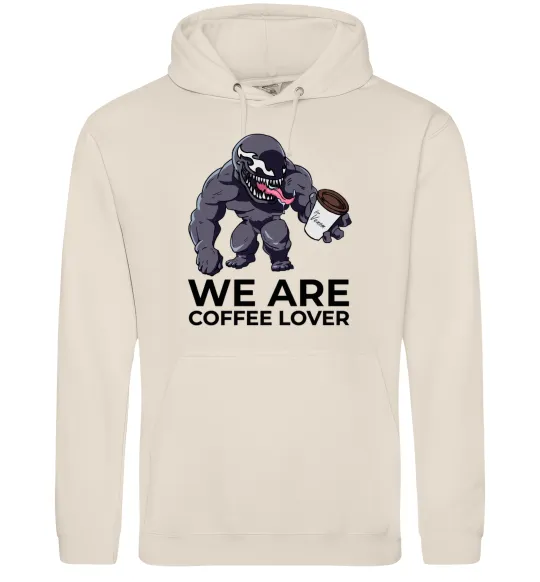Жіноча толстовка (худі) Веном we are coffee lover Таш фото