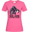 Жіноча футболка Веном we are coffee lover Яскраво-рожевий Жіноча футболка Веном we are coffee lover Яскраво-рожевий фото