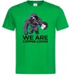 Чоловіча футболка Веном we are coffee lover Зелений Чоловіча футболка Веном we are coffee lover Зелений фото