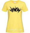 Жіноча футболка Веном марвел комикс Venom Лимонний фото