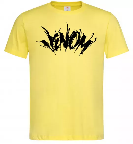 Мужская футболка Веном марвел комікс Venom Лимонный фото
