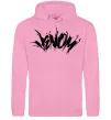 Чоловіча толстовка (худі) Веном марвел комікс Venom Рожевий фото