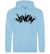 Чоловіча толстовка (худі) Веном марвел комікс Venom Блакитний фото