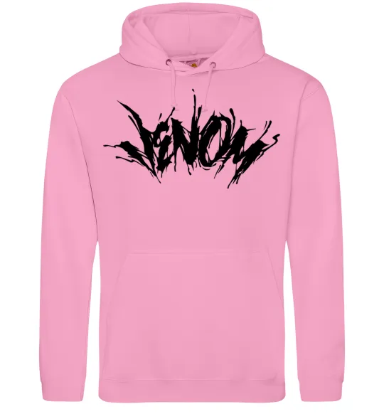 Жіноча толстовка (худі) Веном марвел комікс Venom Рожевий фото