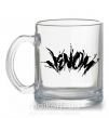 Чашка стеклянная Веном марвел комикс Venom Прозрачный фото