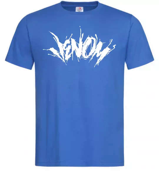 Мужская футболка Веном марвел комікс Venom Ярко-синий фото