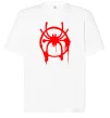 Футболка Оверсайз Паук Майлз Моралес Белый фото