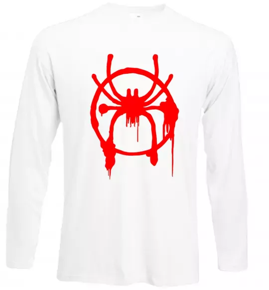 Лонгслив Паук Майлз Моралес Белый фото