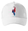 Кепка Людина павук з павутиною Белый фото